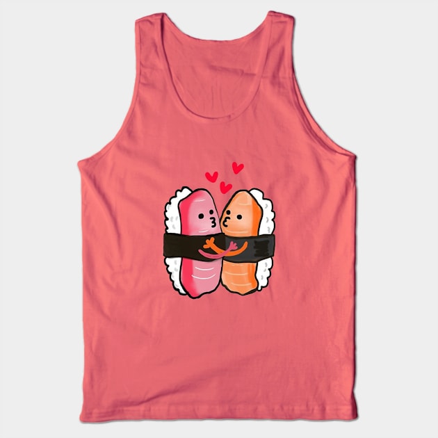 Sushi Hug Tank Top by juandarsarina